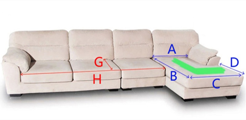 right hand corner sofa